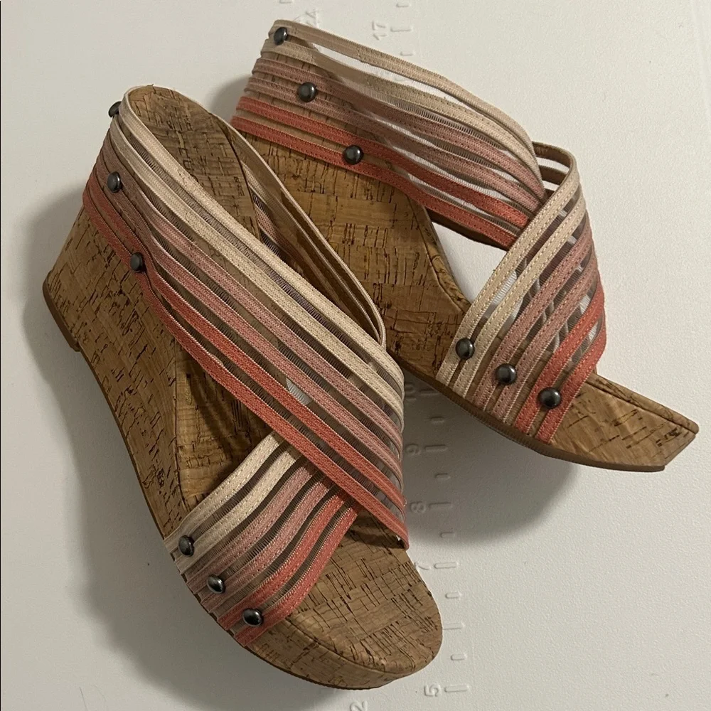 Lucky Brand Cork Wedges, Size 7 - Picture 6 of 6